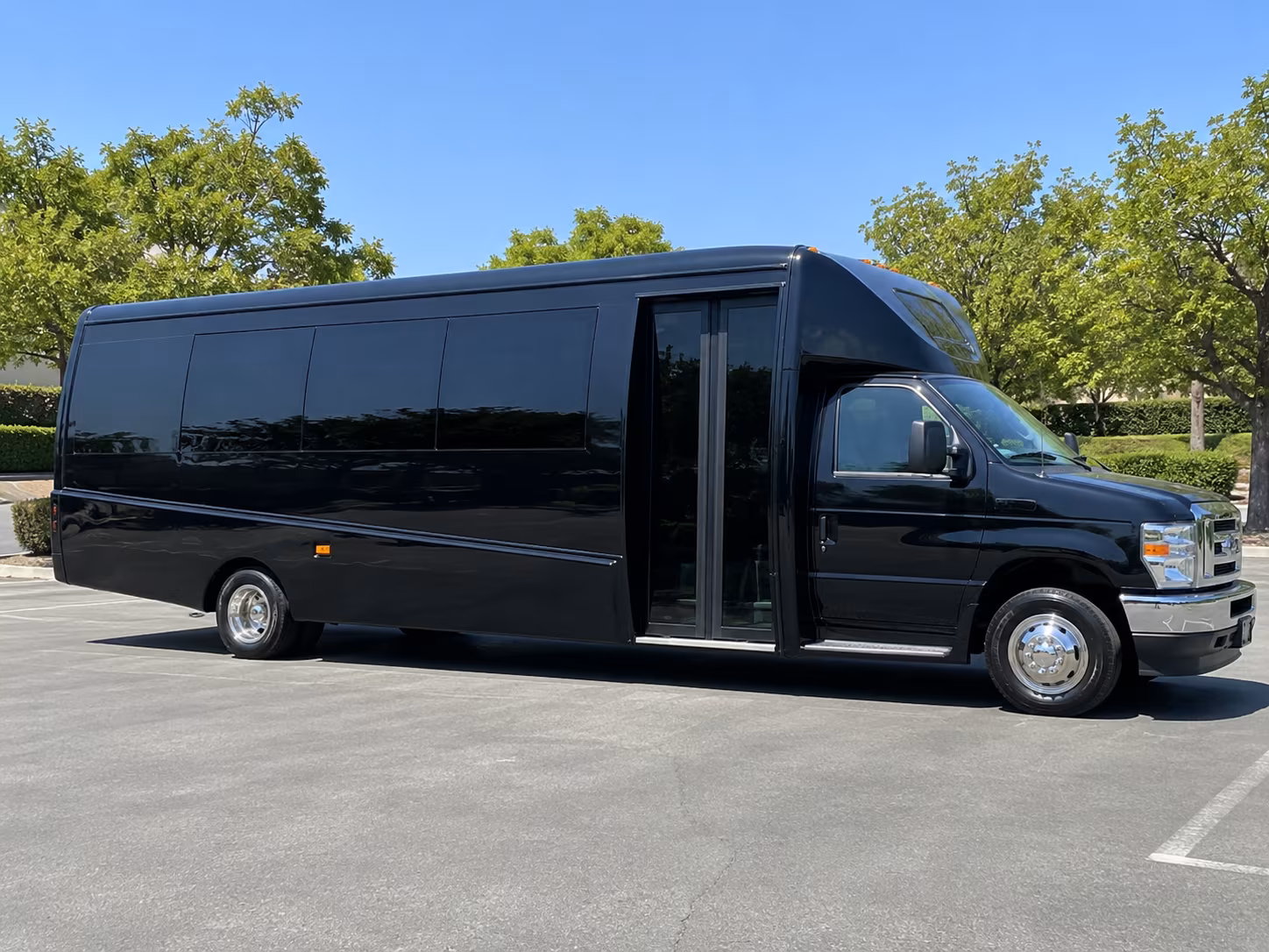 las vegas charter bus rental