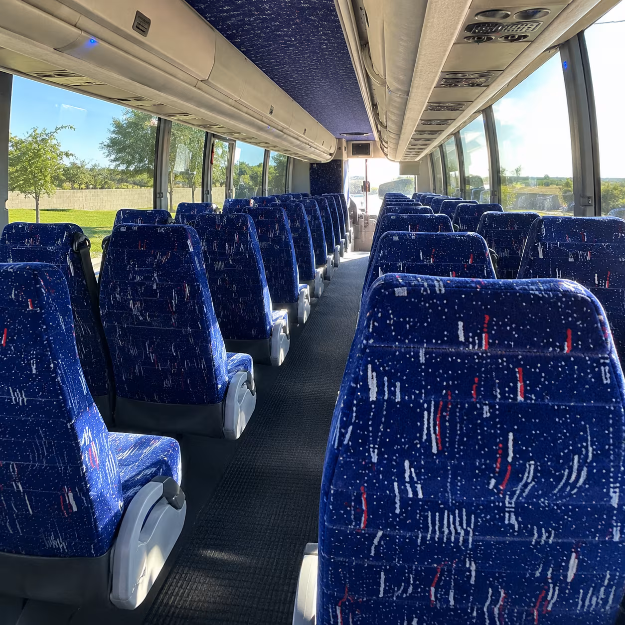 sandy concert bus rentals for groups and fans